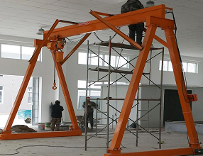 小型龍門吊的維護保養(yǎng)